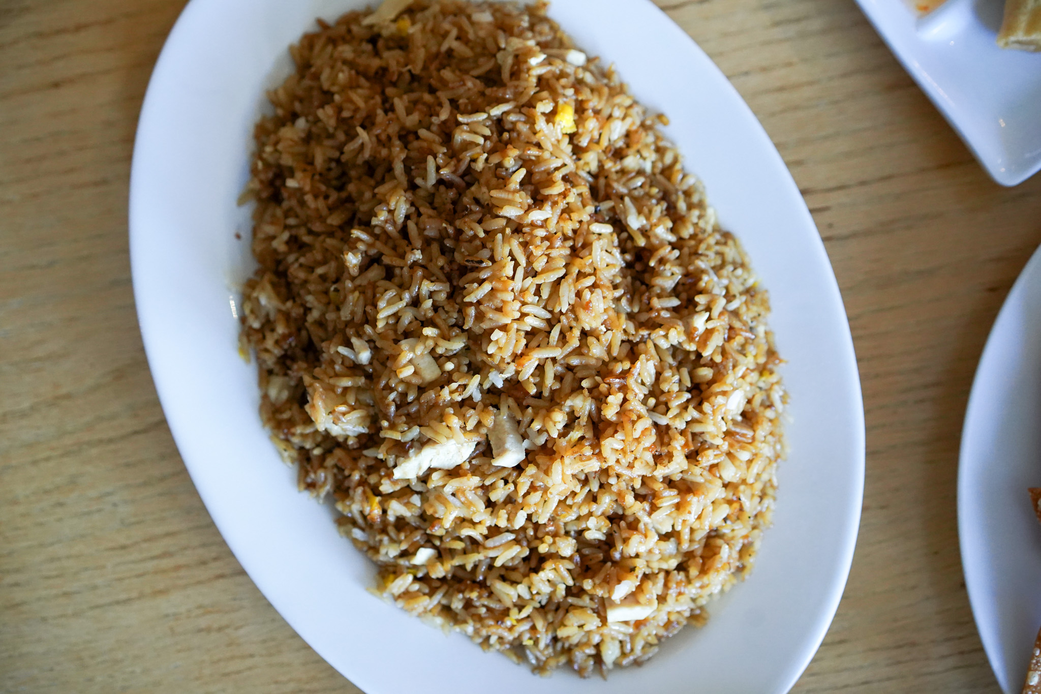 Fried rice at Riverside Restaurant
