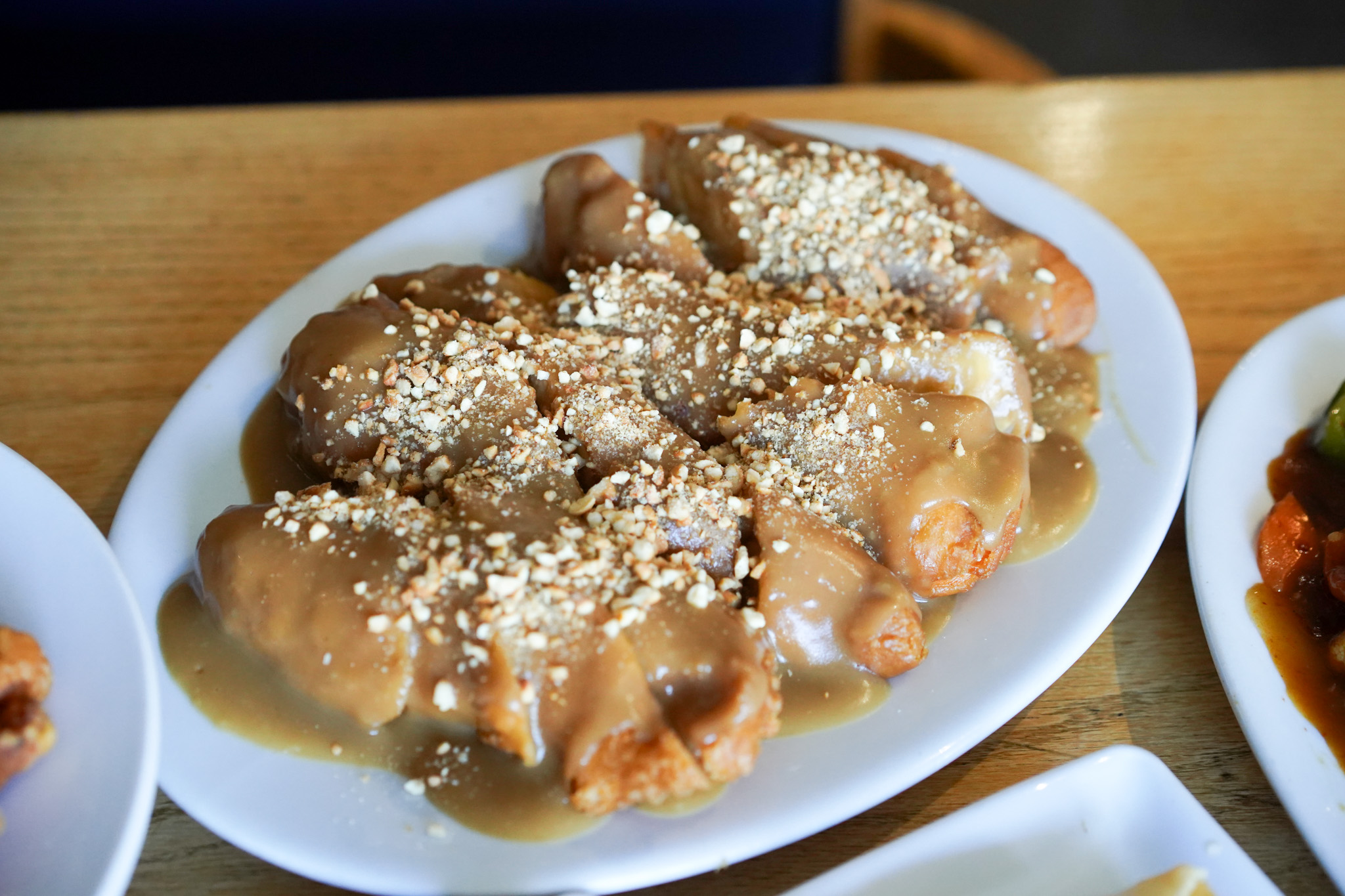 Lemon chicken at Riverside Restaurant